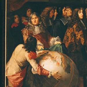 Jean-Baptiste Colbert (1619-83) Presenting the Members of the Royal Academy of Science