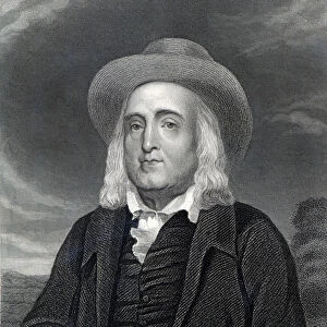 Jeremy Bentham (1748-1832) from Gallery of Portraits, published in 1833