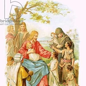 Jesus blessing the children