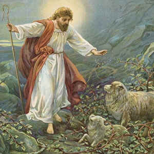 Jesus Christ, the tender shepherd