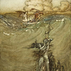Jewels from the Deep, 1909 (w / c on paper)