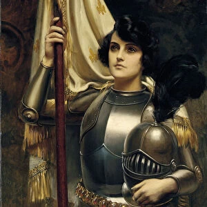 Joan of Arc (oil on canvas)