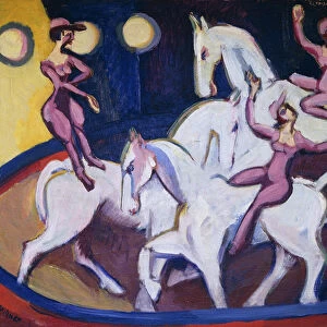 Jockeyakt, 1925 (oil on canvas)