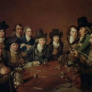 John Freeth and his Circle, 1792 (oil on canvas)