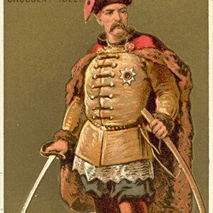 John III Sobieski, King of Poland and Grand Duke of Lithuania (chromolitho)