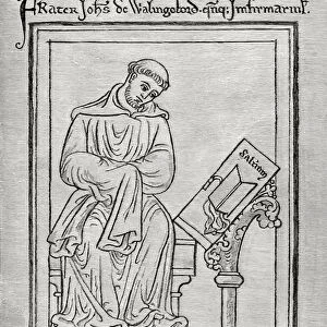 John of Wallingford, from A Short History of the English People by J. R