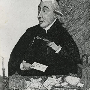 Joseph Black, 1787 (engraving)