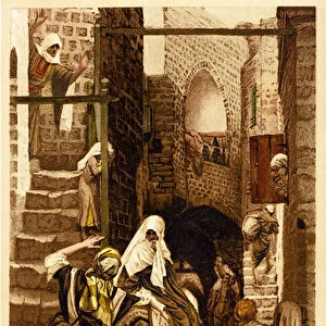 Joseph seeks a Lodging at Bethlehem - Bible