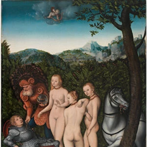 The Judgement of Paris, 1527 (oil on panel)