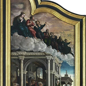 The Last Judgement and the Seven Works of Mercy, right hand panel (oil on panel)