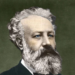 Jules Verne (1828-1905), French writer, by Carjat