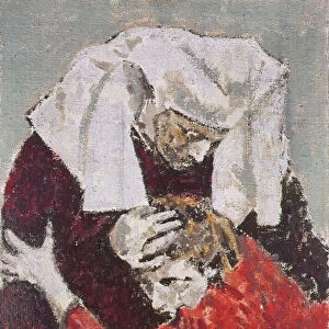 Juliet and Her Nurse, 1935 / 6 (oil on canvas)