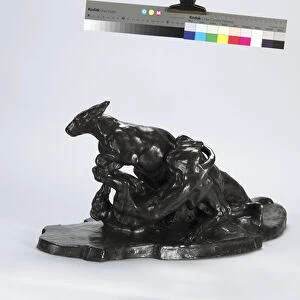 Kangaroo and Dog, 1905 (bronze)
