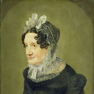 Katharina Oldach, the Aunt of the Artist, 1824 (oil on canvas)