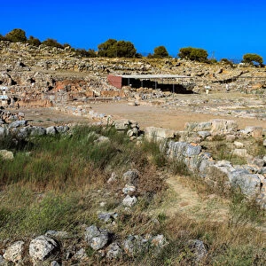 Kato Zakros. Minoan archeological site. 17th-15th century B. C