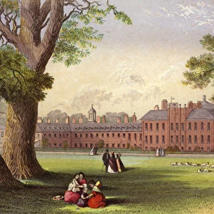 Kensington Palace (colour litho)