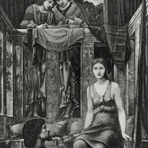King Cophetua and the Beggar Maid, 1893 (photo-engraving)