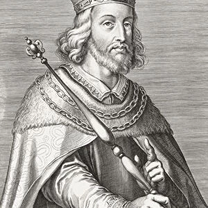King Ferdinand I of Portugal. Portrait