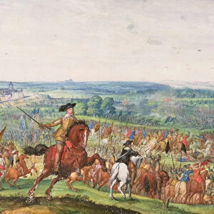 King Gustavus Adolphus at the Battle of Lutzen