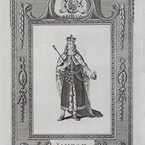 King James II (engraving)