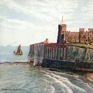 Kingsgate Castle (colour litho)