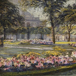 Kongens Nytov with the Royal Theatre, Copenhagen, 1939 (oil on canvas)
