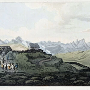 Krisuvik & the Sulphur Mountains - in "Travels in the Island of Iceland during the summer of the year 1810"by Sir George Stewart Mac Kenzie, 1811