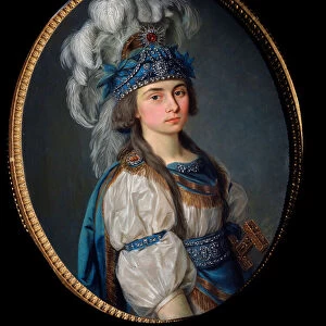 L actrice et chanteuse Praskovia Zhemchugova (1768-1803), en Eliane, pour l opera de Andre Ernest Modeste (Andre-Ernest-Modeste) Gretry (1741-1813), "Les Mariages samnites"