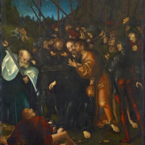 L arrestation du Christ - The Arrest of Christ, by Cranach, Lucas