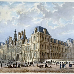 L Hotel de Ville - in "Promenade dans Paris et ses environs"