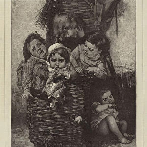 "La Bagage de Croquemitaine, "from the Paris Exhibition of 1874 (engraving)