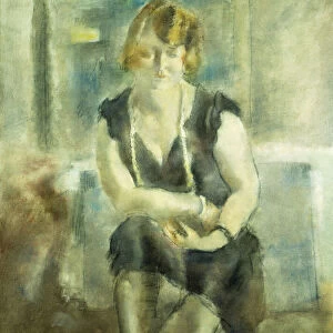 La Blonde, 1927-29 (oil and charcoal on canvas)