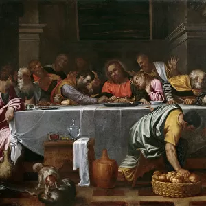 "La cene"(The Last Supper) Peinture d
