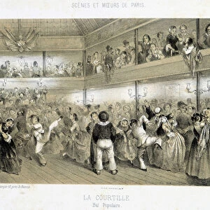 La Courtille: folk ball - 19th century