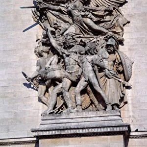 La Marseillaise de l Arc de Triomphe de Paris. Sculpture by Francois Rude