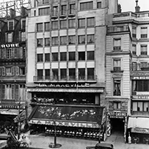 La Maxeville, Paris, c. 1935 (b / w photo)