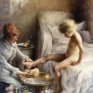 La Toilette of Jean Guerard, 1889 (oil on canvas)