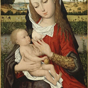 La Vierge allaitant l enfant Jesus - The Virgin suckling the Child
