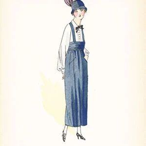 Ladies fashion, 1915 (colour litho)
