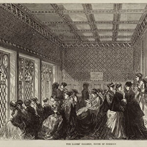 The Ladies Gallery, House of Commons (engraving)