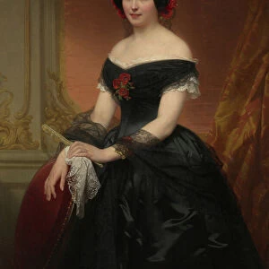 Lady Mols-de Brialmont, 1853 (oil on canvas)