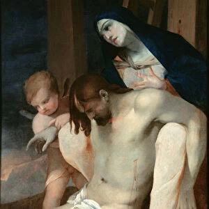 The Lamentation of Christ (oil on canvas)