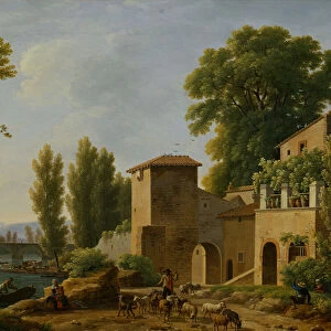 Landscape, 1822 (oil on canvas)
