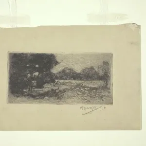 Landscape (etching) Landscape (etching)