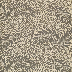 Larkspur, wallpaper design, 1872
