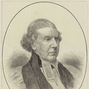 The late Archbishop of Canterbury (engraving)
