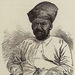 The Late Jeejeebhoy Dadabhoy, Esquire, of Bombay (engraving)