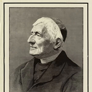 The Late John Henry, Cardinal Newman (engraving)