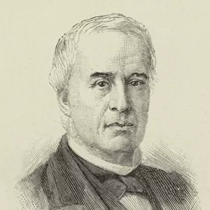 The Late M Barthelemy Saint Hilaire (engraving)