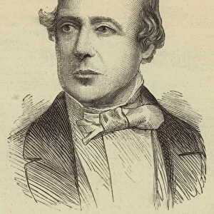 The Late Mr Benjamin N Webster, Actor (engraving)